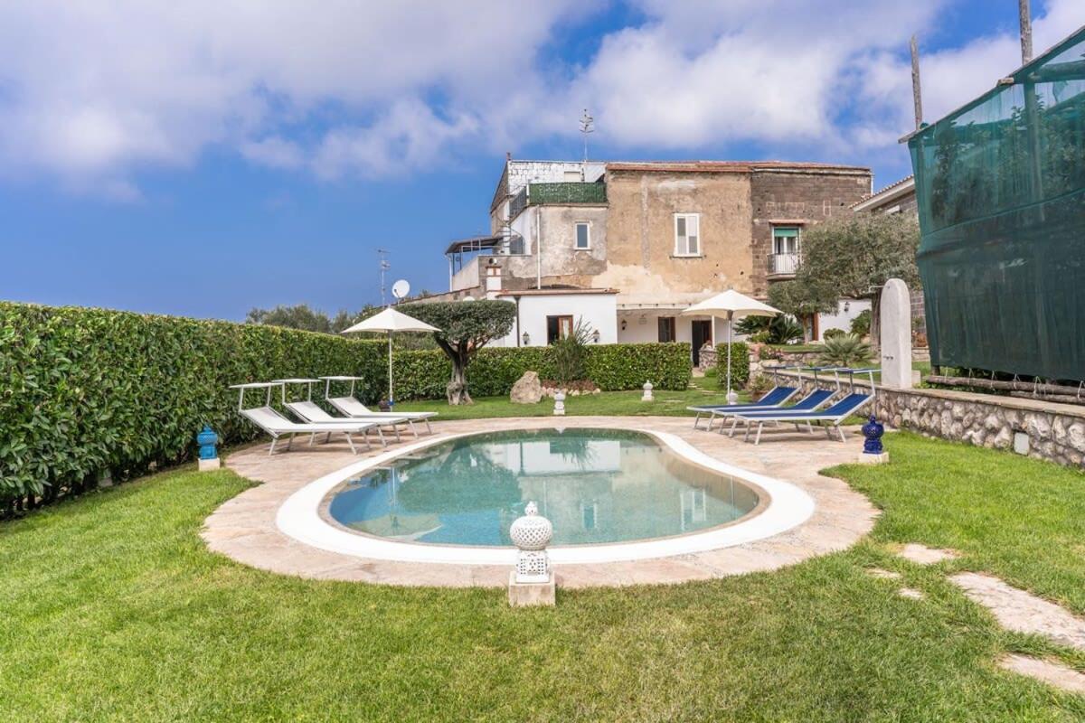 Villa Mimosa Rustic Elegance Views & Pool マッサ・ルブレンセ エクステリア 写真