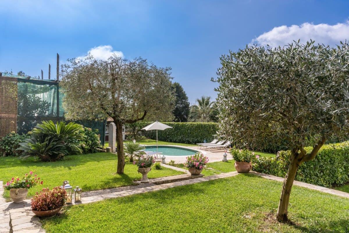 Villa Mimosa Rustic Elegance Views & Pool マッサ・ルブレンセ エクステリア 写真
